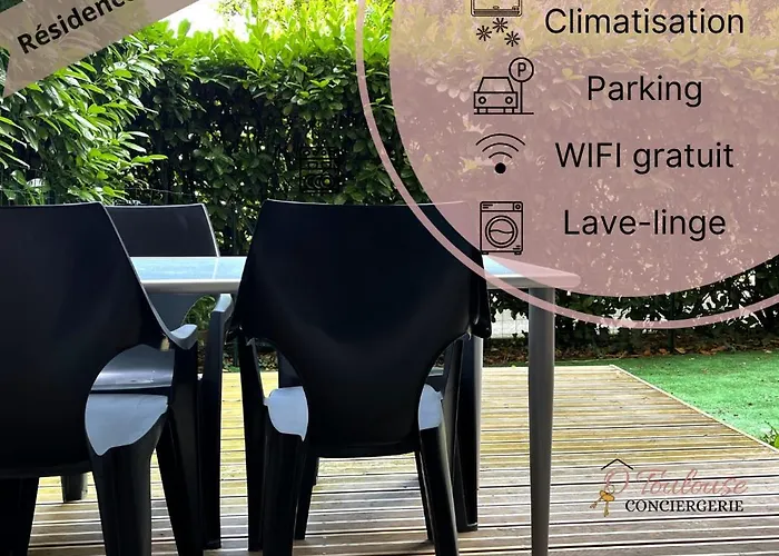 L\'Instant Detente Avec Terrasse Climatisation Et Parking
